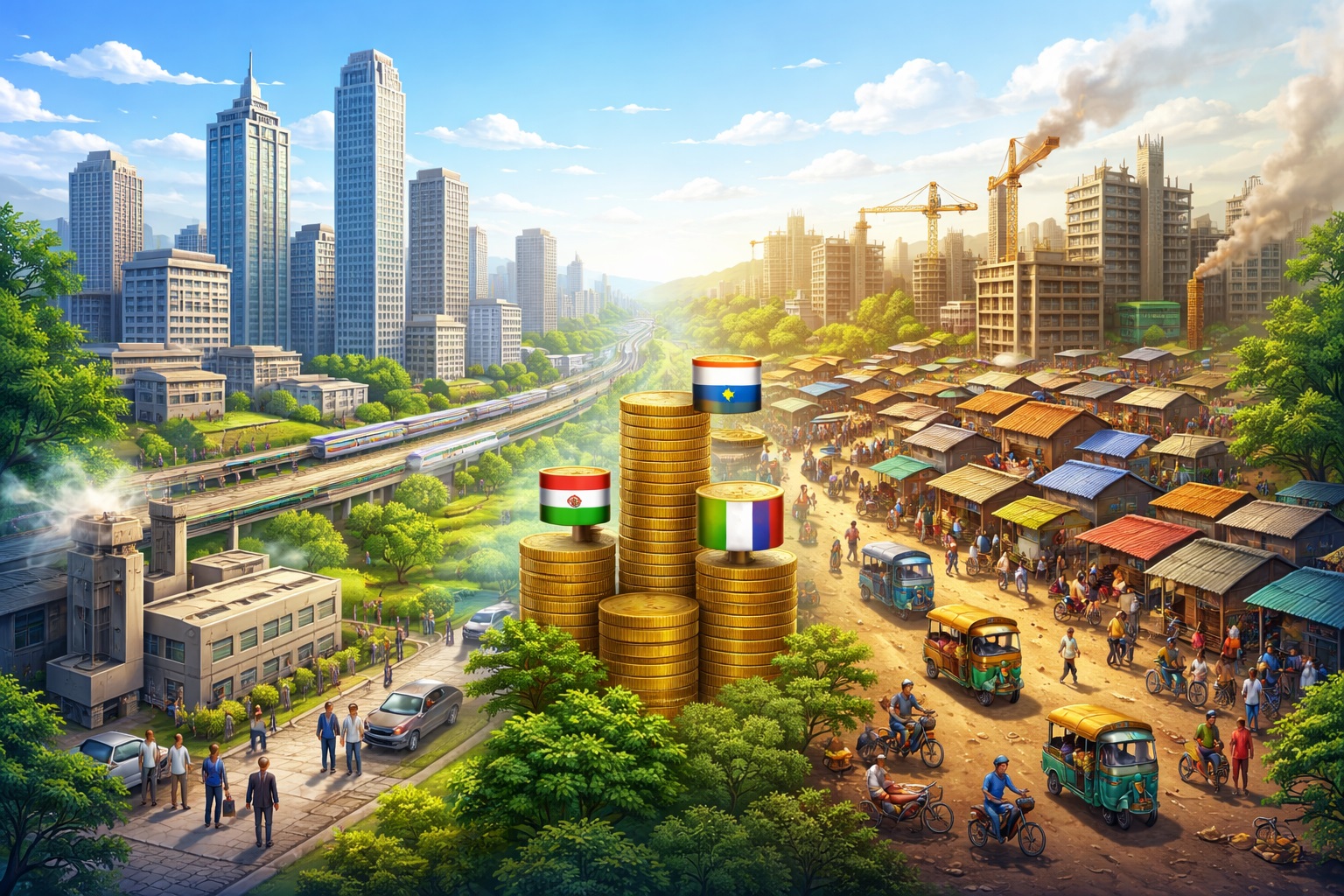 Numerous nations all around the world are now undergoing a variety of stages of economic growth and development. These stages are occurring at the present moment. When it comes to economics and politics, nations are often separated into two different categories: those with economies that are already well-established and those with economies that are progressively rising. Having an awareness of this discrepancy is absolutely necessary if you want to have a comprehension of international trade, the opportunities for investment, the levels of living, and the challenges that countries are presented with. What Are Developed Economies? Countries with developed economies, sometimes called advanced economies or high-income countries, have a high quality of living and strong economic development. These nations are noted for having stable economies, modern infrastructure, well-established institutions, and a high Human Development Index (HDI). Key Features of Developed Economies High Per Capita Income For example, the GDP per person in Switzerland and Luxembourg is more than $80,000. This makes it easier for people to get health care, go to school, and have fun. Industrialization and Technological Advancement Industrialization and technical growth have a big impact on these economies. Information technology, manufacturing, healthcare, and finance are some of the most important parts of their economies. Strong Infrastructure Developed countries put a lot of money into building and improving roads, trains, airports, and communication networks to boost commerce and make the economy run better. Stable Political and Economic Systems Governments that are stable, the rule of law, and robust financial institutions are two characteristics that are often associated with developed economies. Due to this stability, money is brought in from both inside the nation and from outside the country. High Human Development Index (HDI) The United States, Germany, and Japan have high HDI scores because their people are healthier, more educated, and earn more money. What Are Developing Economies? Developing economies, also known as emerging or low-to-middle-income countries, are countries that are becoming more industrialized and their economies are growing. They have problems like low incomes, bad infrastructure, and social inequality, but they have a lot of room to expand. Key Features of Developing Economies Low to Middle Per Capita Income Because the average GDP in developing countries is lower, people there have less access to fundamental amenities like healthcare, education, and sanitation. Agriculture-Based Economies A lot of emerging nations depend on agriculture, but their industrial and service sectors are increasing. India, Nigeria, and Indonesia are among examples. Infrastructure Challenges Roads, transportation networks, and utilities are typically not well developed, which might slow down commerce and economic progress. High Population Growth Many emerging economies are seeing their populations expand quickly. This might put a burden on resources, but it can also provide them a youthful workforce for future growth. Social and Economic Inequalities Developing countries often encounter a variety of issues, including disparities in the distribution of financial resources, disparities in educational opportunities, and restrictions on access to medical care. Getting over obstacles of this kind could prove to be very challenging. Economic Indicators: How They Differ Economists use a few important markers to tell the difference between established and developing economies: 1. Gross Domestic Product (GDP) and GDP Per Capita Developed Economies A lot of money in the GDP and GDP per person. For instance, the GDP per person in the United States is more than $70,000. Developing Economies Developing economies usually have lower GDP and GDP per person levels. For instance, India's GDP per person is around $2,500. 2. Industrialization Levels Developed Economies Developed economies have strong manufacturing and service sectors that use cutting-edge technology. Developing Economies Agriculture and raw material exports are important parts of many economies, although they are slowly shifting toward industrialization. 3. Employment Patterns Developed Economies Most people work in industry and services. Developing Economies A lot of people work in agriculture and other casual jobs. 4. Health and Education Developed Economies High literacy rates, long life expectancy, and access to healthcare are all signs of a developed economy. Developing Economies Less access to health care, lower literacy rates, and greater infant death rates. Examples of Developed and Developing Economies Developed Economies The United States Germany Japan United Kingdom Canada Australia Developing Economies India Brazil Nigeria Indonesia Mexico South Africa These examples show how different levels of wealth, infrastructure, and industrial growth are throughout the globe. Factors That Influence Economic Development Natural resources, human capital, political stability, technical innovation, and infrastructure are some of the most important things that cause the differences between established and developing economies. 1. Natural Resources Countries may be able to speed up their growth if they manage their natural resources, such oil and minerals, well. But bad management might cause the economy to stop growing. 2. Human Capital Learning new things and improving your skills are very important for the economy to prosper. Developed countries spend a lot on human capital, whereas emerging economies may have trouble getting good education for everyone. 3. Political Stability Stable governments make it easier for the economy to expand, whereas unstable governments may scare off investors and slow down progress. 4. Technological Innovation To go from a developing economy to a developed one, it is important to adopt and come up with new technology. Most of the time, developed countries are the ones that do the most research and come out with new technologies. 5. Infrastructure Good transportation, communication, and energy systems help commerce and industry thrive, which is a big part of economic growth. Challenges Faced by Developing Economies There are certain things that make it harder for developing nations to improve their economies: Poverty and Inequality High levels of poverty make it hard for people to spend money and invest in their own education. Limited Access to Education Low literacy rates hinder skilled workforce development. Healthcare Issues Poor healthcare systems make people live shorter lives and become sick more often. Corruption and Weak Institutions Corruption may take money away from important services and infrastructure projects. Debt Burdens A lot of developing countries depend on foreign loans, which makes it harder for them to engage in projects that would help them flourish. Advantages of Developed Economies Developed nations gain from their economic maturity: High Standard of Living People get better education, health care, and social security. Technological Leadership Developed economies are frequently at the forefront of new ideas and trends in business and industry throughout the world. Stable Investment Climate Political and economic stability makes people want to invest in both their own country and other countries. Strong Social Systems In developed countries, social welfare programs work well to safeguard those who are weak. How Developing Economies Can Grow There are a number of ways that emerging economies may go forward: Investing in Education and Skills A trained workforce brings in businesses and encourages new ideas. Building Infrastructure Better roads, ports, and utilities make commerce and business better. Diversifying the Economy Economies may become more stable by relying less on agriculture or basic commodities. Encouraging Foreign Investment Making the area good for business might bring in enterprises from other countries. Reducing Corruption Clear institutions make things work better and give investors more faith. Globalization and Its Impact Globalization has had different consequences on economies that are already established and those that are still developing. For industrialized countries, it has made it easier to find cheaper workers and opened up new markets. For developing countries, it has created chances for trade and international investment, but it might also make them dependent on other countries' economies. For Developed Economies Globalization lets developed economies get cheaper labor, raw commodities, and bigger markets. For Developing Economies It may lead to economic dependence, but it also opens up chances for commerce, international investment, and the transfer of technology. The Role of Technology in Bridging the Gap For instance, mobile banking has made it easier for people in poor countries to access investment possibilities and become financially included, which has helped close the development gap. Digital Economy Access to the internet and digital platforms may help people start businesses in poor countries. Mobile Banking Financial inclusion boosts investment and involvement in the economy. Renewable Energy By using eco-friendly alternatives, developing countries may skip over obsolete technology. Measuring Development: Beyond GDP GDP per capita is a typical statistic, however there are alternative ways to look at a country's development: Human Development Index (HDI) The Human Development Index (HDI) looks at things like income, life expectancy, and education. Gini Coefficient Looks at how unequal income is. Multidimensional Poverty Index Looks at how easy it is to get health care, education, and a good quality of life. These measurements provide us a better idea of quality of life than merely economic productivity. Common Misconceptions About Developing Economies All Citizens Are Poor Many individuals in emerging countries are rich or middle class, even if the average income is lower. No Industrialization Many developing nations have strong industries and new tech sectors. Slow Growth The economy of a number of emerging countries, like China and India, have seen tremendous development over the course of the previous few decades on account of sustained economic expansion. Case Studies: Success Stories 1. South Korea South Korea used to be a poor nation, but it spent a lot of money on education, technology, and infrastructure. It is now a developed economy with a strong technology and manufacturing sector. 2. China Through industrialization, foreign investment, and the adoption of new technologies, China changed from a mostly agricultural economy to the second-largest economy in the world. To comprehend how the world's economies work together, you need to know the differences between established and developing countries. People in developed countries have high standards of life, advanced technology, and stable governments. Developing nations have a lot of room to expand via investment, education, and industry, even while they face problems like poverty, inequality, and a lack of infrastructure. Globalization, technology, and smart policies are helping to close the gap between developed and developing economies in several sectors. Developing economies may speed up their growth and raise the quality of life for their inhabitants by concentrating on sustainable development, innovation, and human capital. In today's world, when everything is linked, both established and emerging economies are very important for the future of commerce, industry, and innovation throughout the globe. Governments, corporations, and people can make better choices for the economy and society if they understand how these things work. Islamic Finance and Financial Inclusion: 7+ Growth Drivers Challenges Facing Islamic Financial Institutions 11+ Issues Types of Economic Systems Explained: 11+ Powerful Models Effects of Inflations on Daily Life: 15+ Powerful Realities 7 Reasons Financial Systems Drive Economic Success